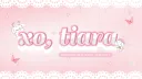 xo, tiara ~ reviving shop banner