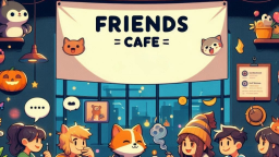 Friends Cafe server banner