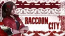 ,, raccoon city ୭ ˚. ᵎᵎ banner