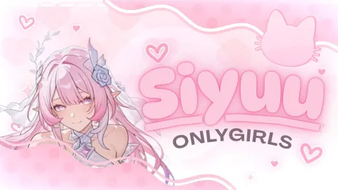 𖦹ꕀ₊ 𝐒𝐢𝐲𝐮𝐮 🎀 #𝗼𝗻𝗹𝘆𝗴𝗶𝗿𝗹𝘀 ☆⋆˚༘⊹ banner