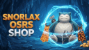Snorlax Osrs Shop banner