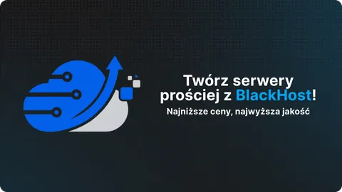 🌐 BlackHost.pl - Hosting dla Ciebie banner
