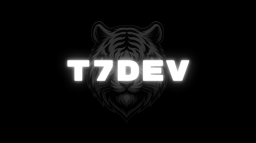 T7 Development server banner