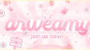 🍥 ˓˓ ꩜ /drweamy ᱹ 𓄰 ִ ۫ ⊹ sfw chat gws decor server banner