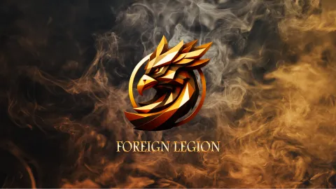 Foreign Legion banner