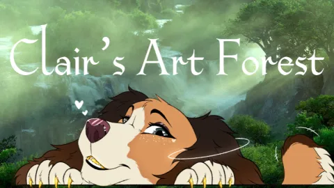 Clair’s Art Forest 🌲 banner