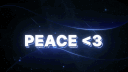 Peace <3 | Vibe • Chill • Talk • Connect Discord server banner