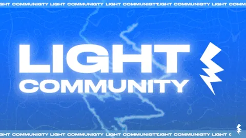 LIGHT COMMUNITY | FREE TAG banner