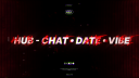 HUB • CHAT • FUN  • DATE Discord server banner