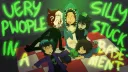 ⭒very silly pwople stuck in a basement server banner