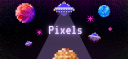 Pixels banner