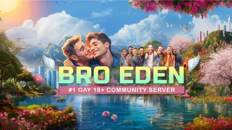 BRO EDEN | Adult Gay Male Community banner