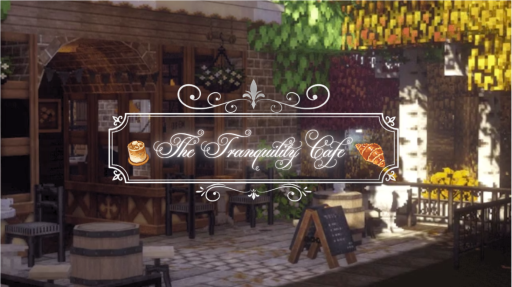 ⊱𝑇ℎ𝑒 𝑇𝑟𝑎𝑛𝑞𝑢𝑖𝑙𝑖𝑡𝑦 𝐶𝑎𝑓𝑒⊰ Discord server banner