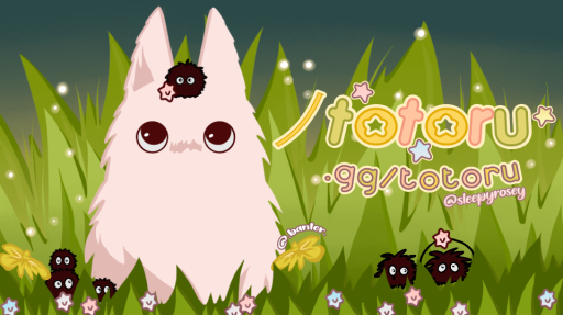 𐔌՞. .՞𐦯 ノtotoru ⭒ Discord server banner