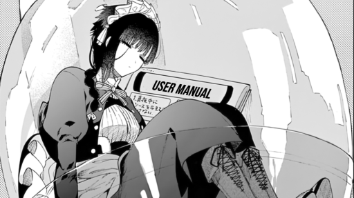 kimi wa meidou-sama emote and community server. Discord server banner