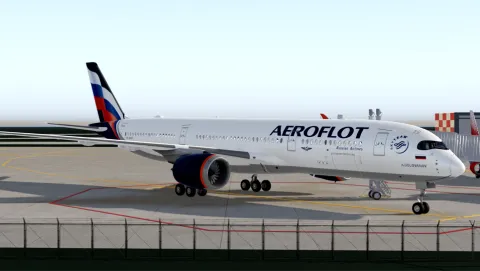 Aeroflot — Russian Airlines banner