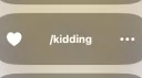 /kidding banner