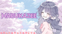 θρ . harukazee 🪻 ᨩ banner