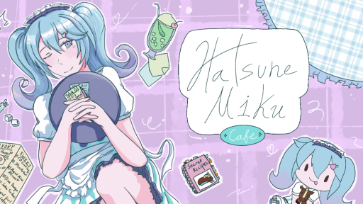 Hatsune Miku Cafe Discord server banner