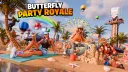 Butterfly banner