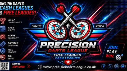 Precision Darts League banner