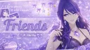 Friends | • Ask To Dm • Non Dating • Egirls • Guilds • Sfw • Dms • Ask2dm • Tags • Lgbt Discord server banner