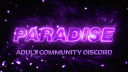 Gooner's Paradise¹⁸⁺ banner