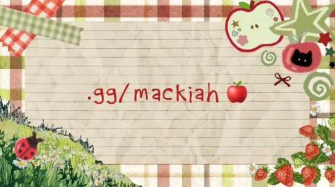 /mᥲᥴkіᥲһ ✿᭢ 🍀🍎 banner
