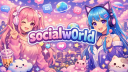 Socialw0rld |• Social • SFW • Active • Fun • Vcs • non Dating • Voice Chat •Nitro •Emotes •Community Discord server banner
