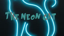 The Neon Cat server banner