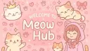 Meowhub | Social • SFW • Active • Guild • Meow • Fun • Nitro • Vc • Comunity Discord server banner