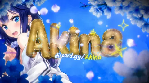 🩵 ・AKINA #LvL↑ banner