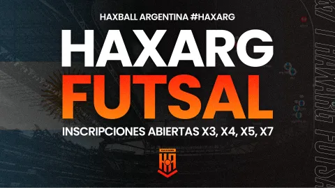 🔵 HAXARG FUTSAL I HAXBALL ARGENTINA ⚪ banner