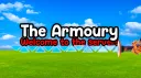 The Armoury (get it cuz a lot of blades together are stored in an armoury so like yeah) banner