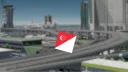 Republik Singapura banner