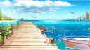 (★≧▽^))♪ C&A's Beach!🌴 banner