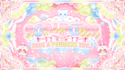 /ᐠ-˕-マⳊ ⁺ softpaws ⤿ 🐾 Discord server banner