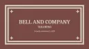 Bell & Co. Tailoring banner