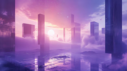 city in the sky · fluffy tag Discord server banner
