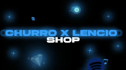 churros X lencio | Shop & Settings Discord server banner