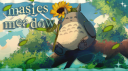 𝜗ৎ мαѕιє'ѕ мєα∂σω ‧˚꒰🌻୭ ˚.ᵎᵎ Discord server banner