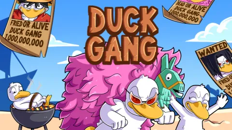 DUCKGANG | GROW A GARDEN • RELL SEAS • BLOX FRUITS banner