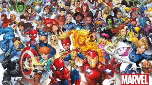 Marvel and DC hangout Discord server banner