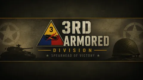3rd Armored Division banner