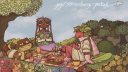 ˙ . ꒷ ⌗ The Strawberry Patch .ᐟ.ᐟ 🍓 ೀ⋆｡˚ Discord server banner