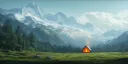 Alpen banner