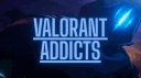 Valorant Addicts Discord server banner