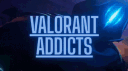 Valorant Addicts Discord server banner