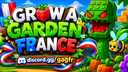 Grow A Garden 2 France 🇫🇷 | Trades, Stock & Météo Banner