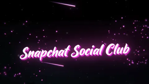 Snapchat Social Club™ banner